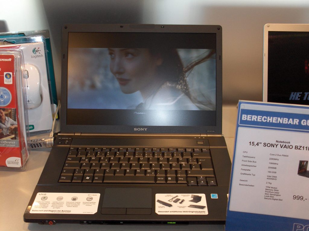 Sony Vaio VGN-NS21M 15.4" Intel Pentium 2GB 256GB