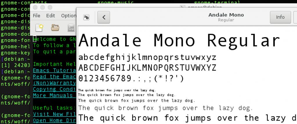 Linux fonts φτιάξε πιο όμορφες γραμματοσειρές