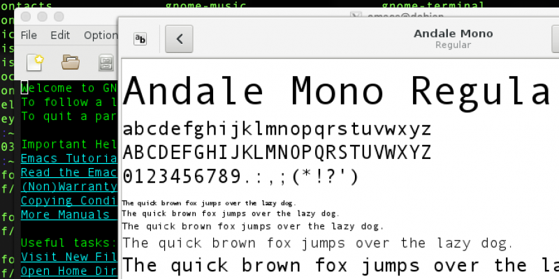 Linux fonts φτιάξε πιο όμορφες γραμματοσειρές